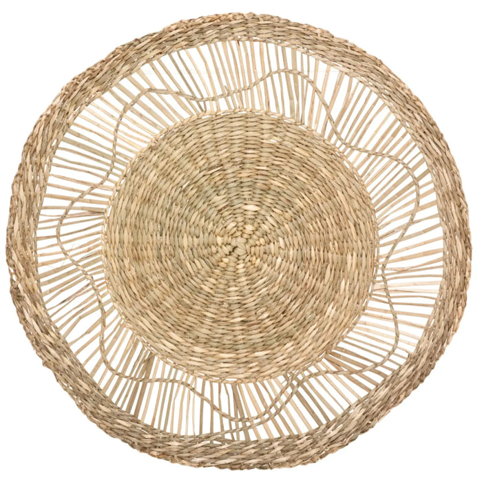 Set de 3 déco murales roseau D18/28/38cm