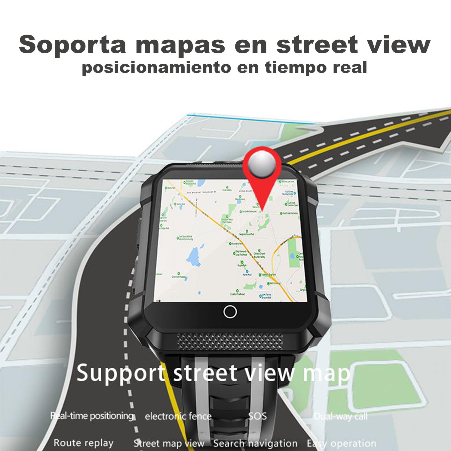 Smartwatch H7 con camara navegador GPS monitor cardiaco. Opcion de SIM