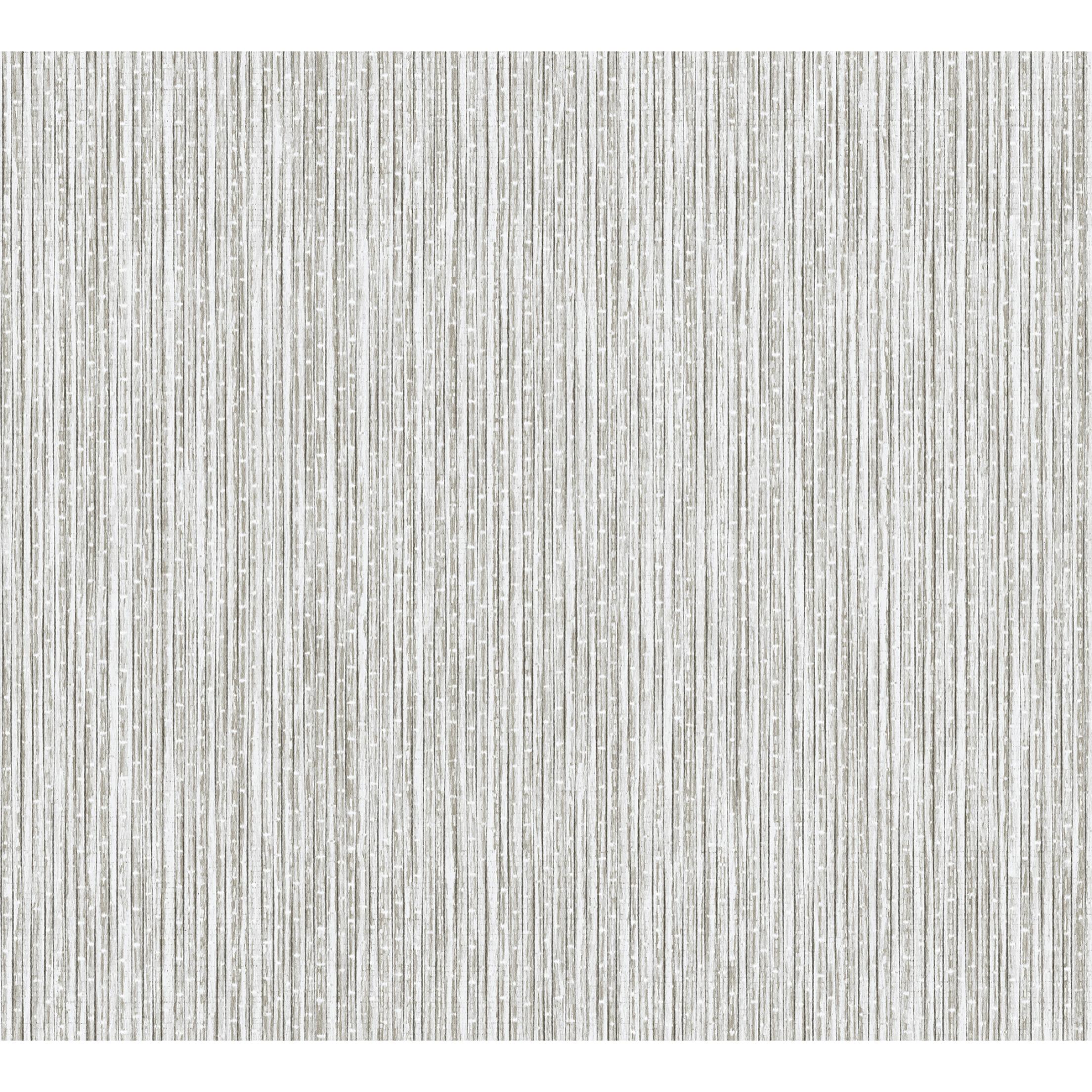 Papel pintado CERAMIKO, Bamboo blanco 53x1000 cm