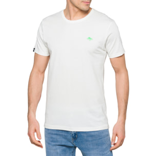 Camiseta de algodón 150 gr Hot Buttered Lizard Color Blanco