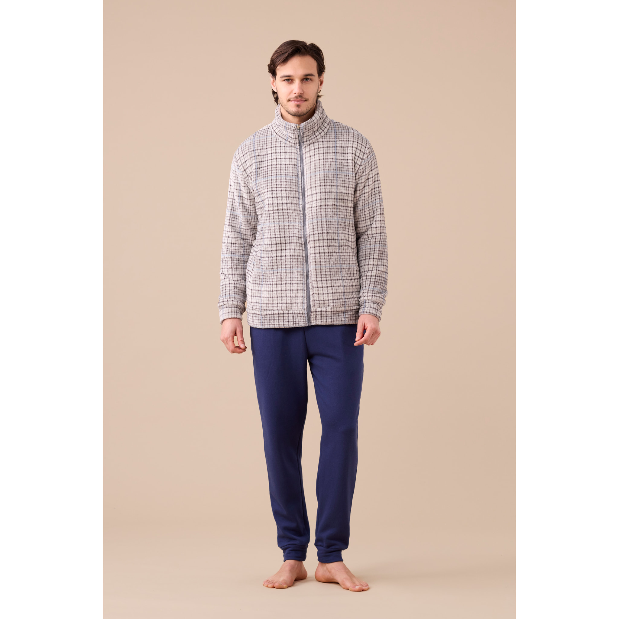Giacca uomo in coral articolo quadri. Noidinotte