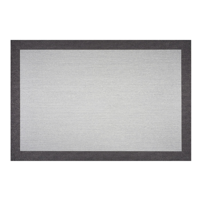 Alfombra LIVING DECO Gris plata-Plomo