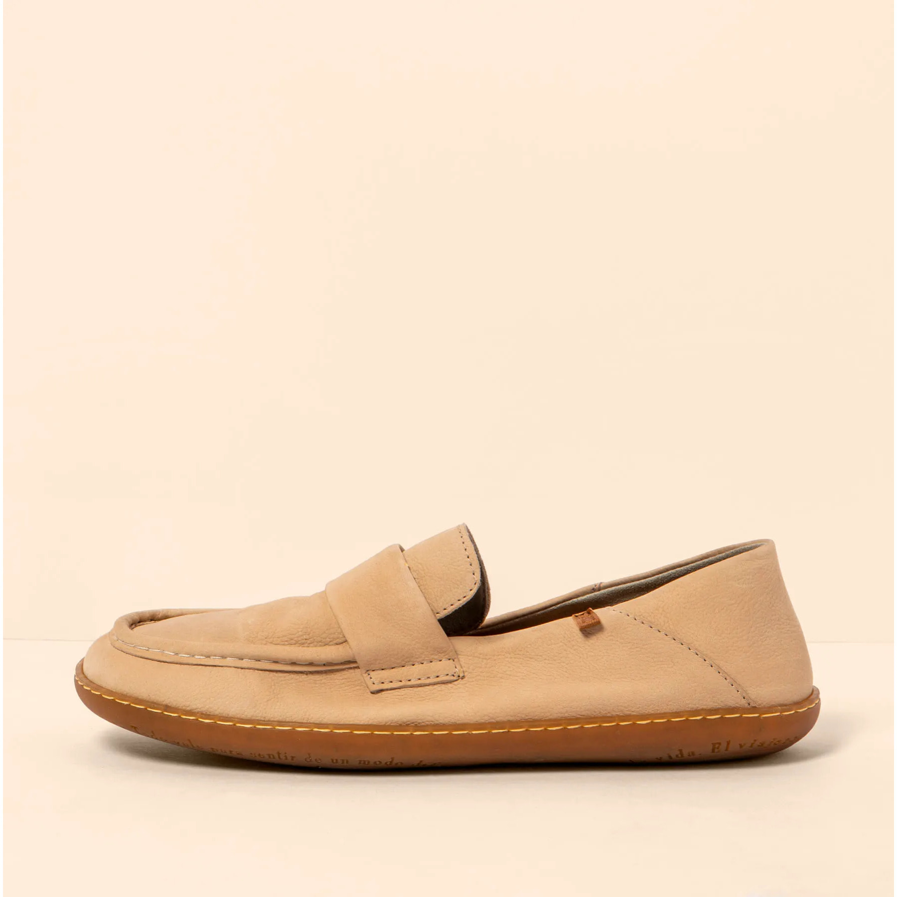 Zapatos N5294 NOBUCK LAVADO CREAM/EL VIAJERO color Cream