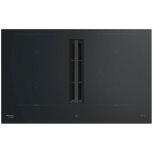 Plaque induction aspirante HISENSE HEH8443BSRWF InfiniteMattGlass
