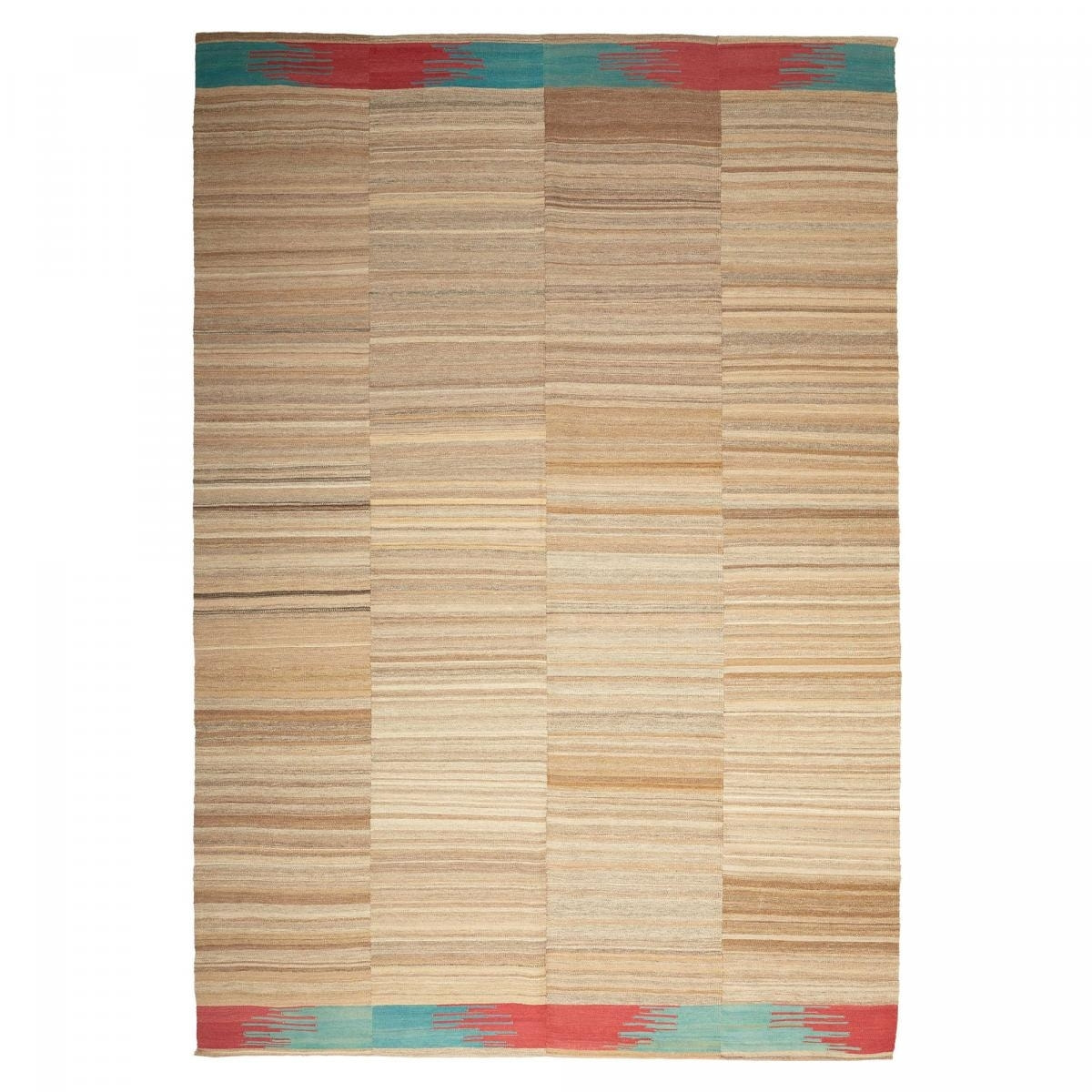 Authentique Tapis d'Orient kilim fait main en laine M