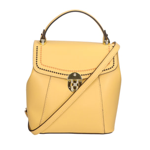 Borsa a mano da Donna Giuditta in Vera Pelle Made in Italy 22x20x12 cm