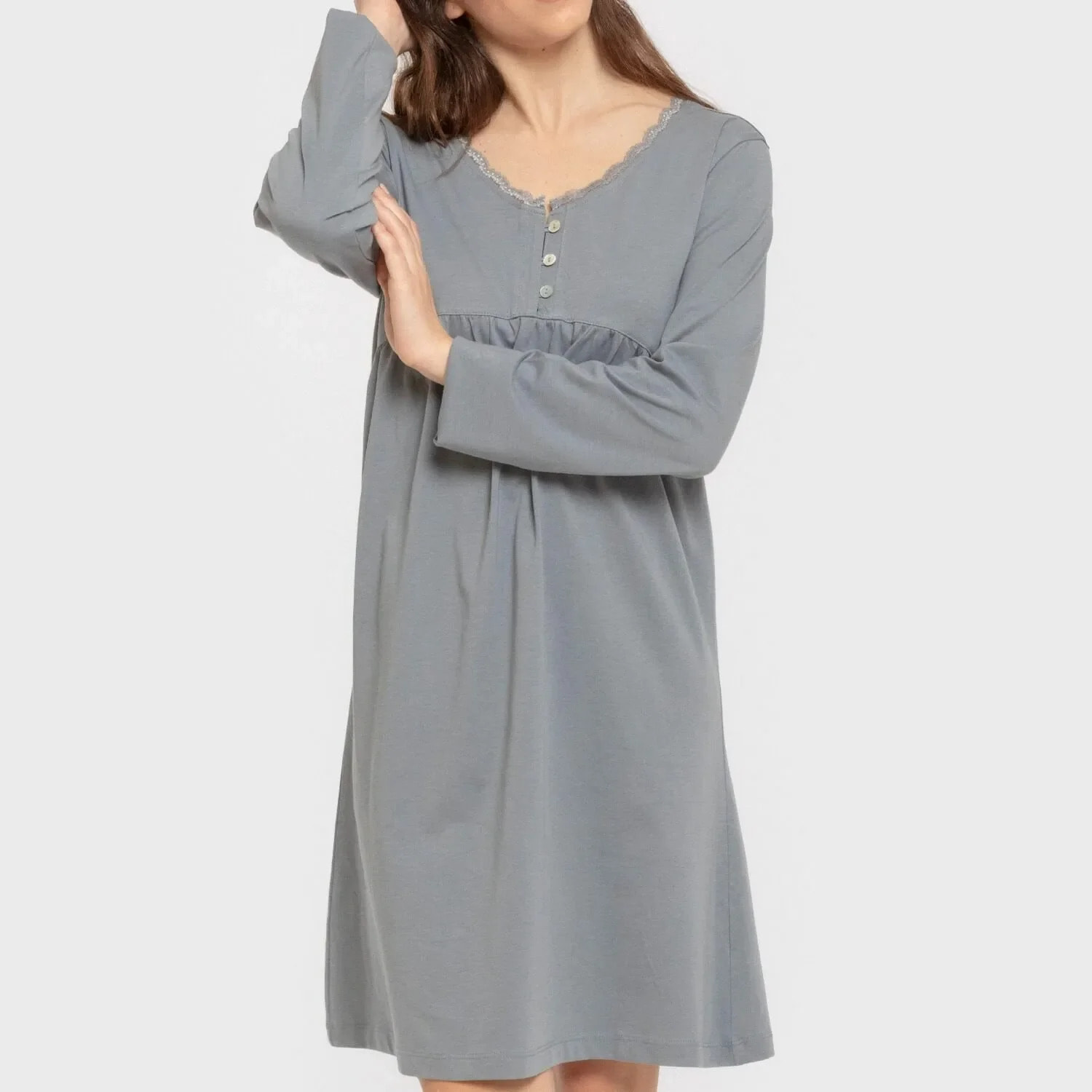 Canotta in pizzo semplice da donna m/l
