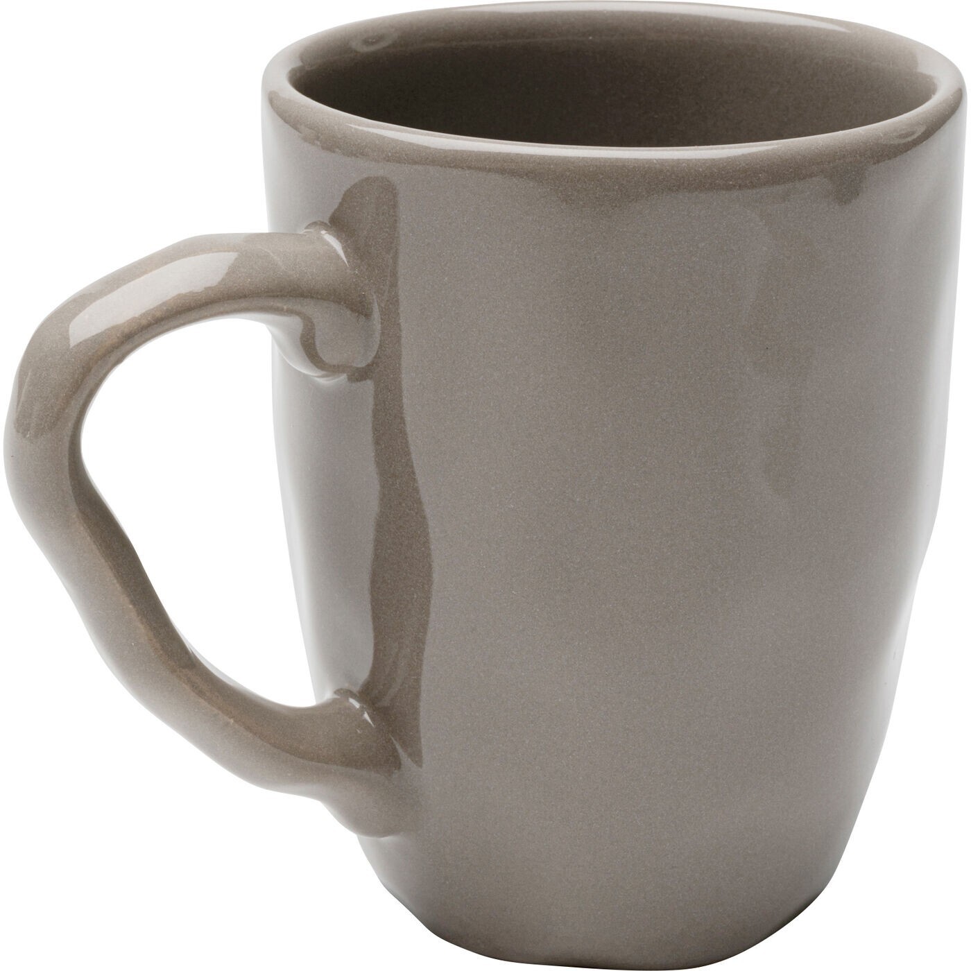 Mugs Organic taupe set de 6 Kare Design
