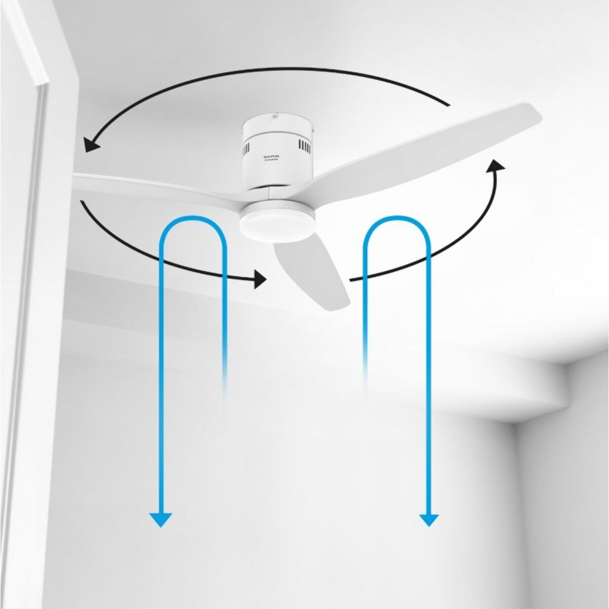 Ventilateur plafonnier TAURUS POLAR 3B PURE