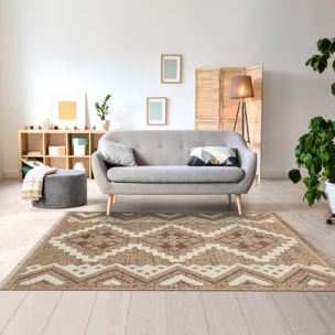 Tapis extérieur tissé kilim rectangle BUTA