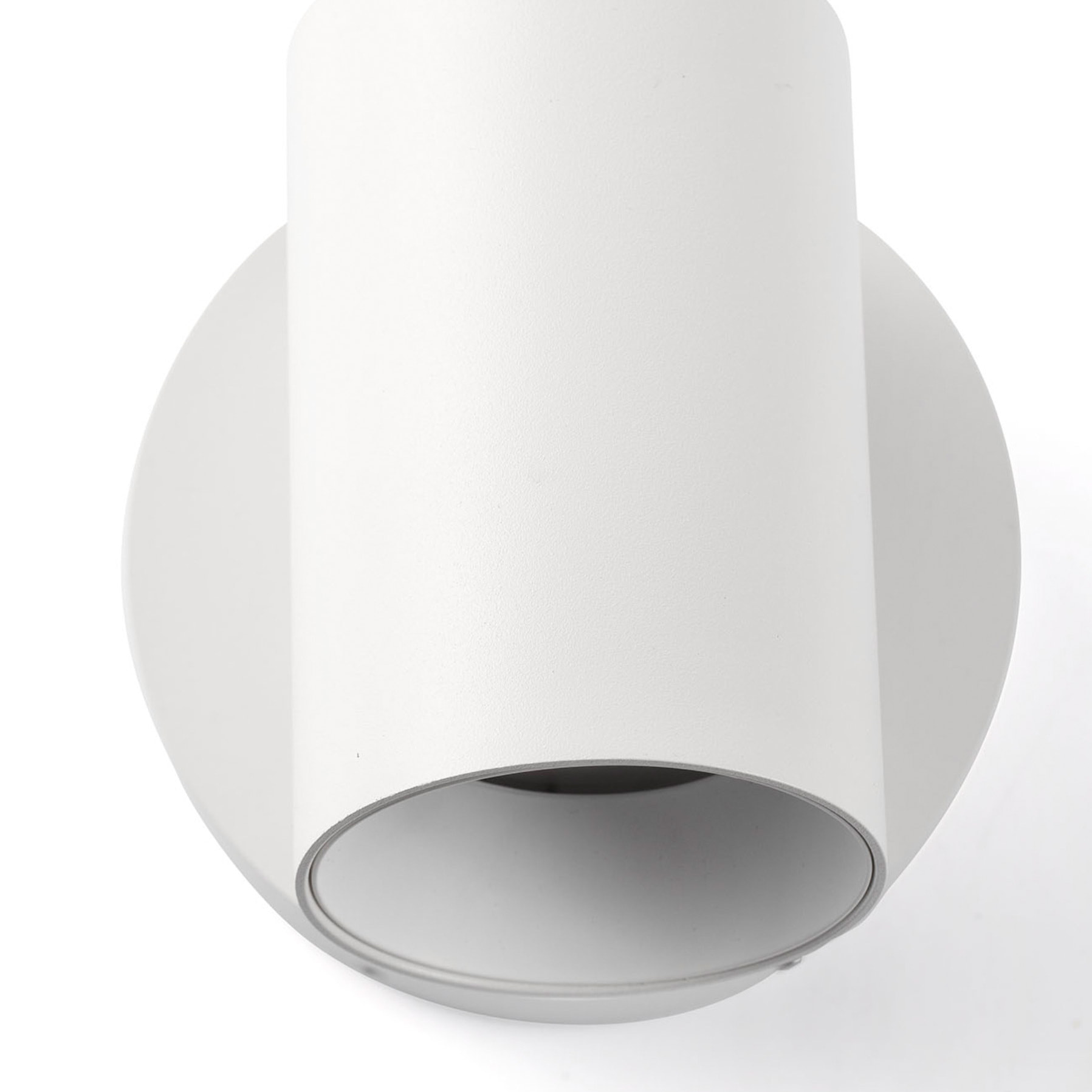 STAN Lampe applique blanche avec interrupteur