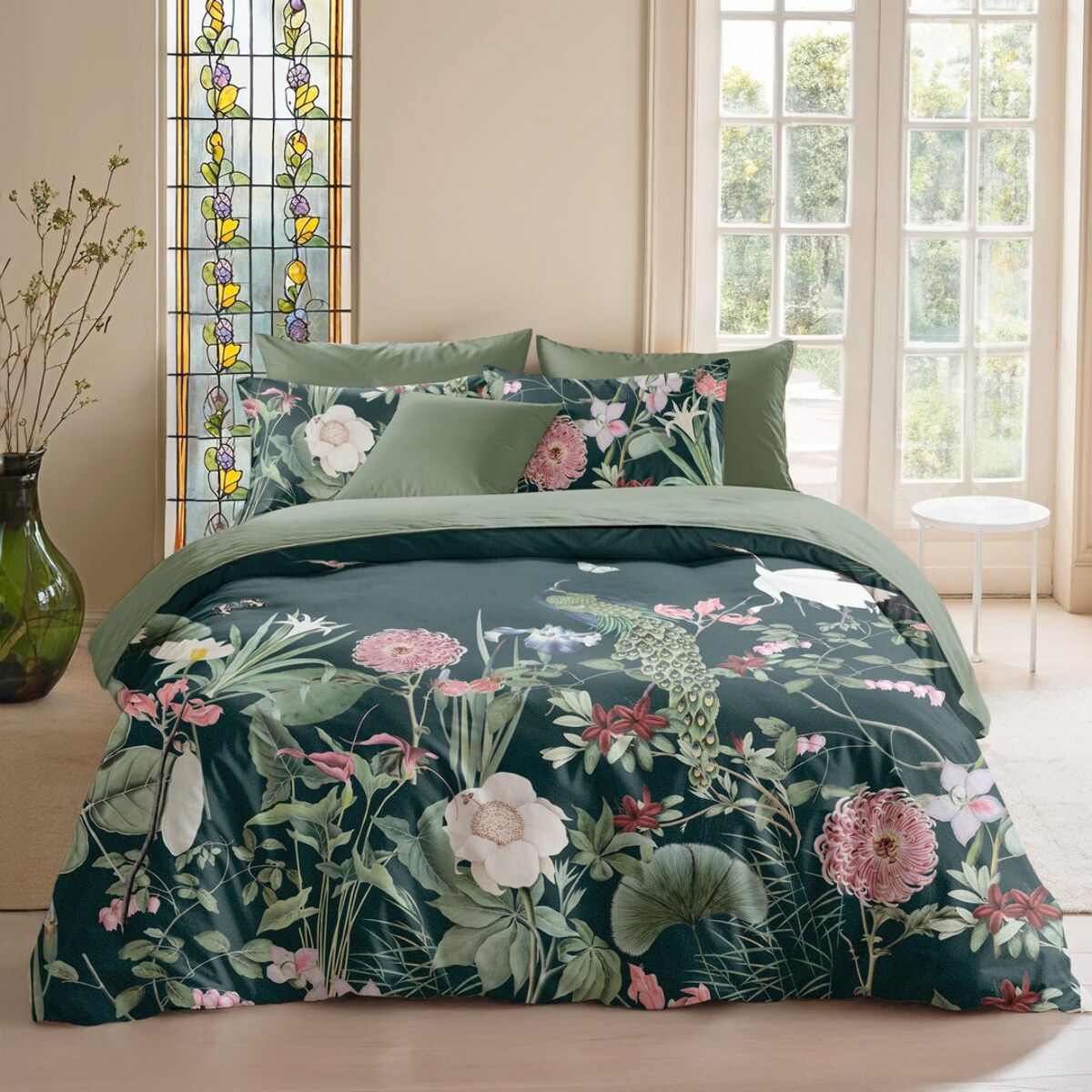 Funda nórdica bandai verde