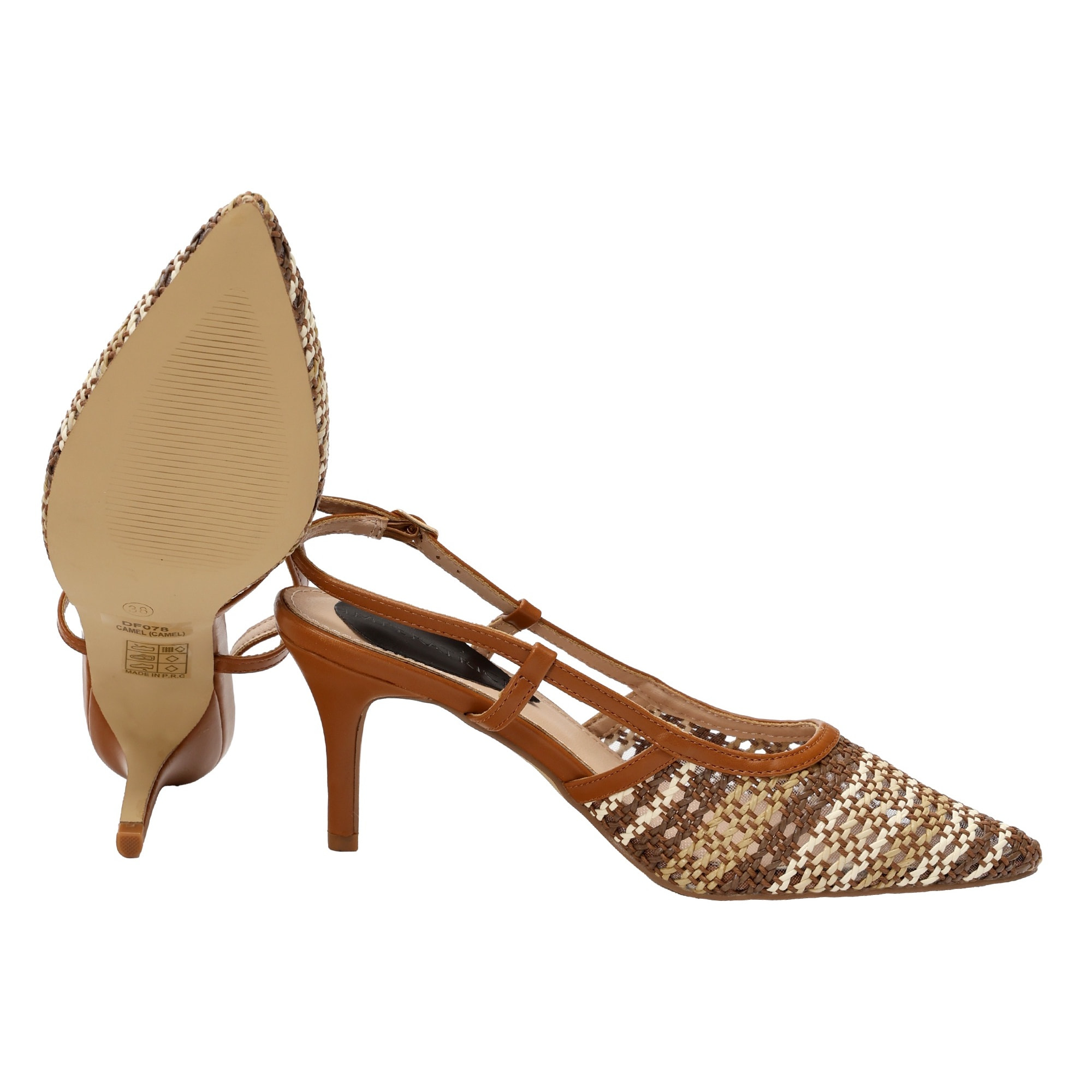 Decolletè con cinturino regolabile - tacco 8,5 cm