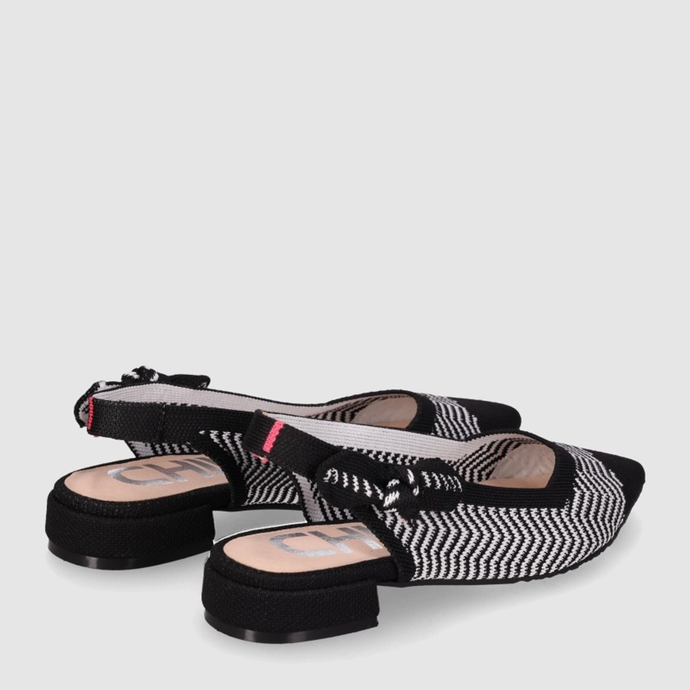 Zapatos de Tejido - Multicolor - Tacón: 3 cm