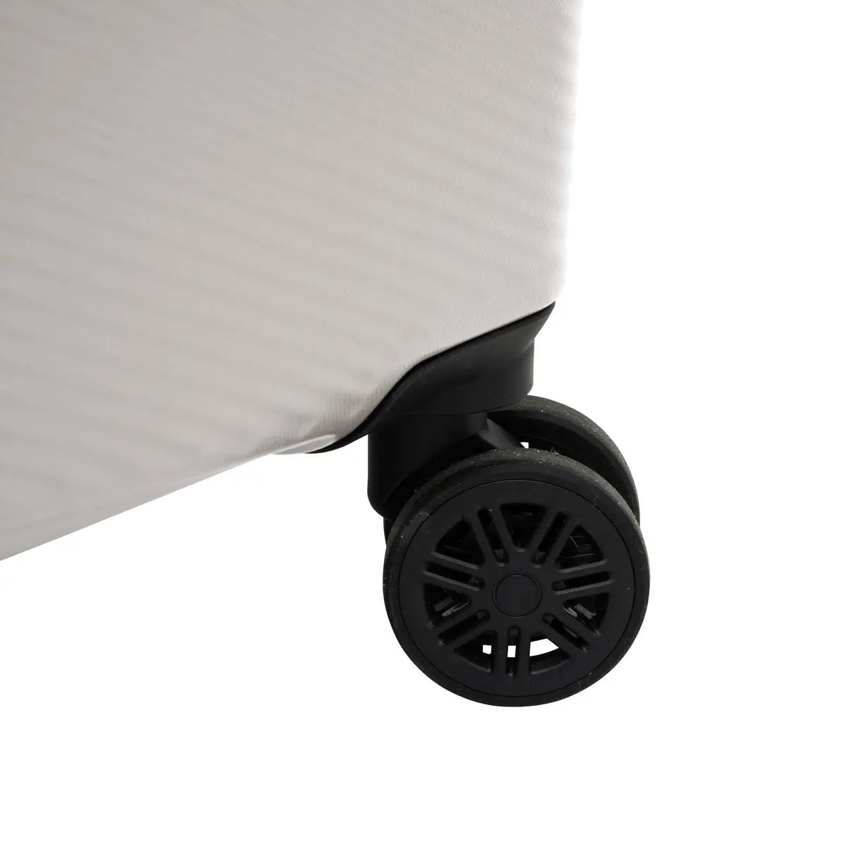 Set de 3 valises ABS 8 roues argile
