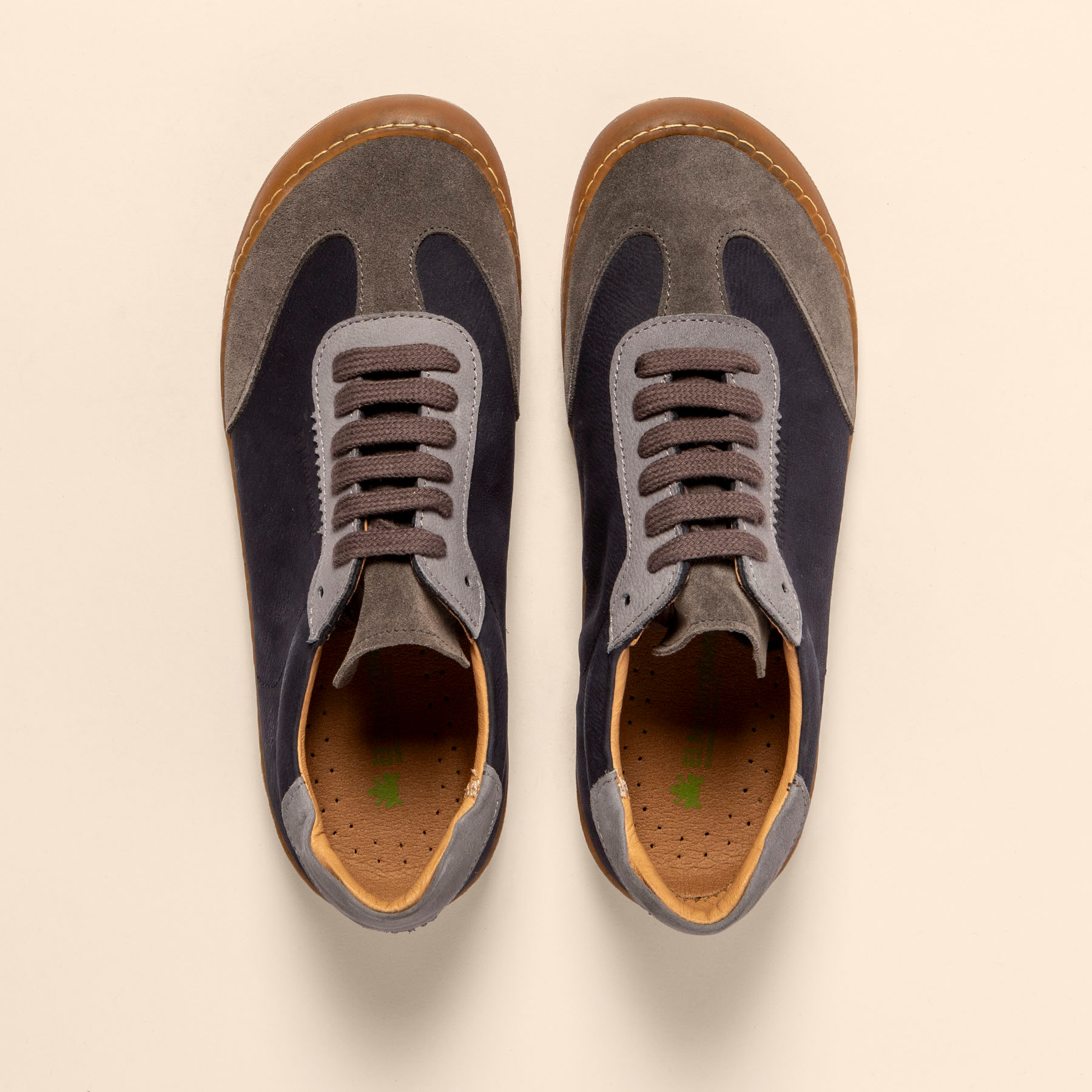 Zapatos N5766 MULTI LEATHER OCEAN/PAWIKAN color Ocean