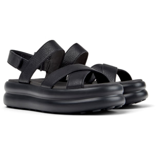 Sandalias - CAMPER Pelotas Flota Up - Negro - Cuero liso