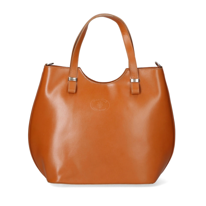 Borsa a mano da Donna Egle in Vera Pelle Made in Italy 31x42x14 cm