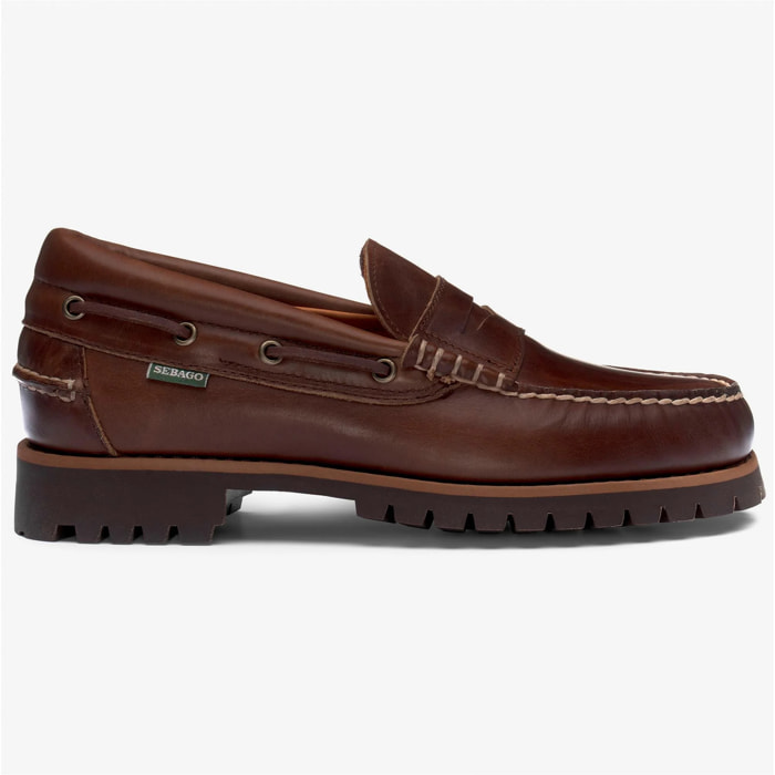 Sebago - Docksides Uomo Marrone - Acadia Moccasin
