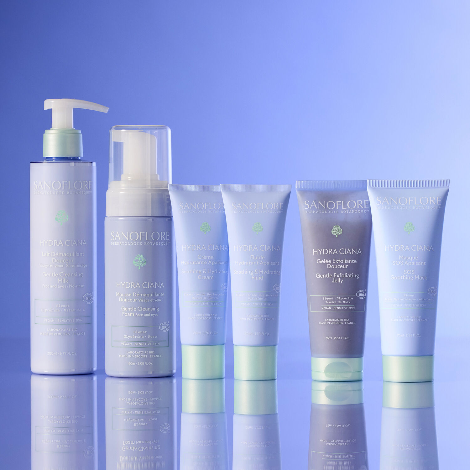 Hydra Ciana - Mousse Démaquillante Douceur 150 ml