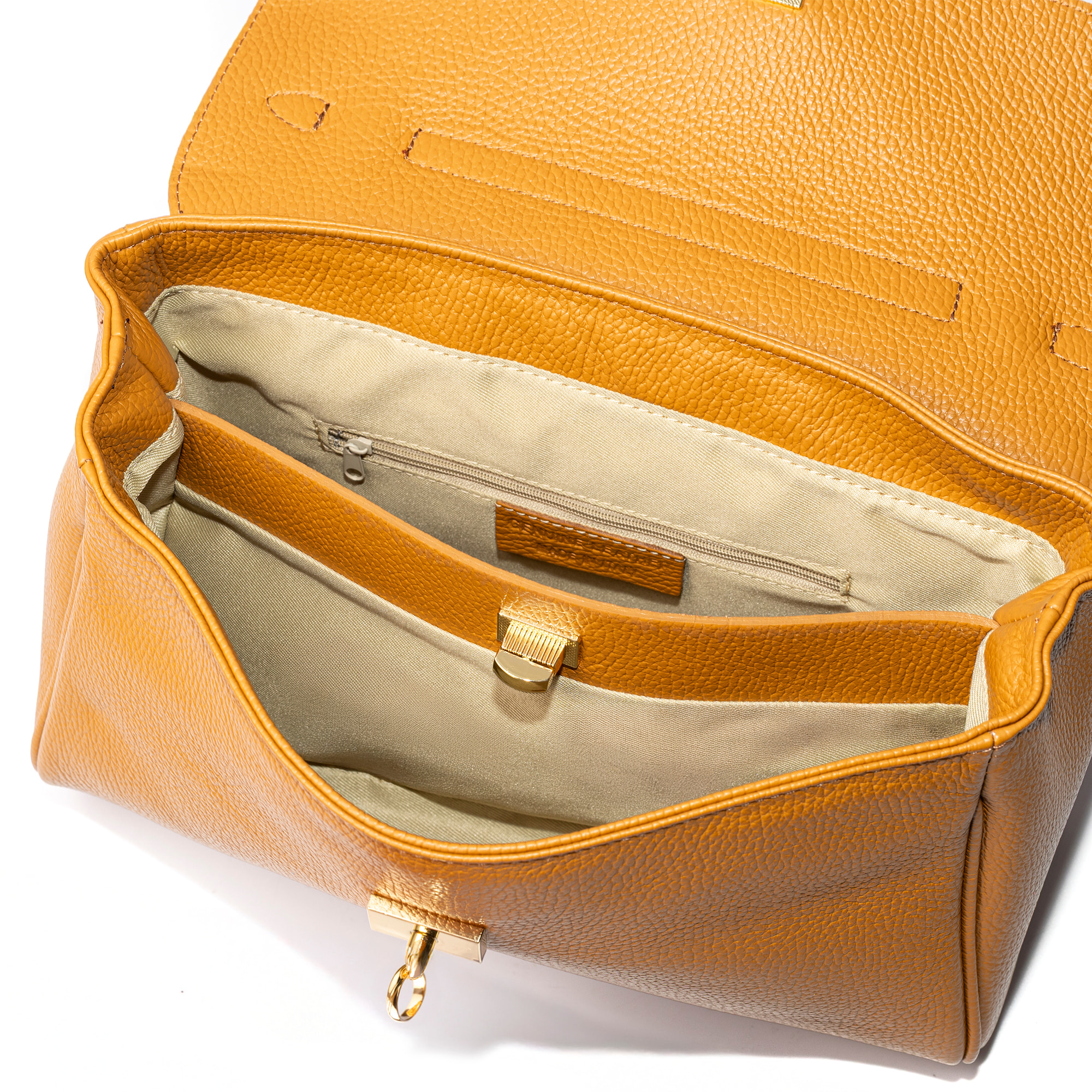 Azeglio bolso bandolera mujer. Piel auténtica Dollaro.