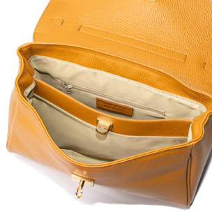 Azeglio bolso bandolera mujer. Piel auténtica Dollaro.