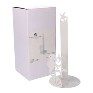 Portascottex in metallo cavalluccio biancotondo cmø15h33