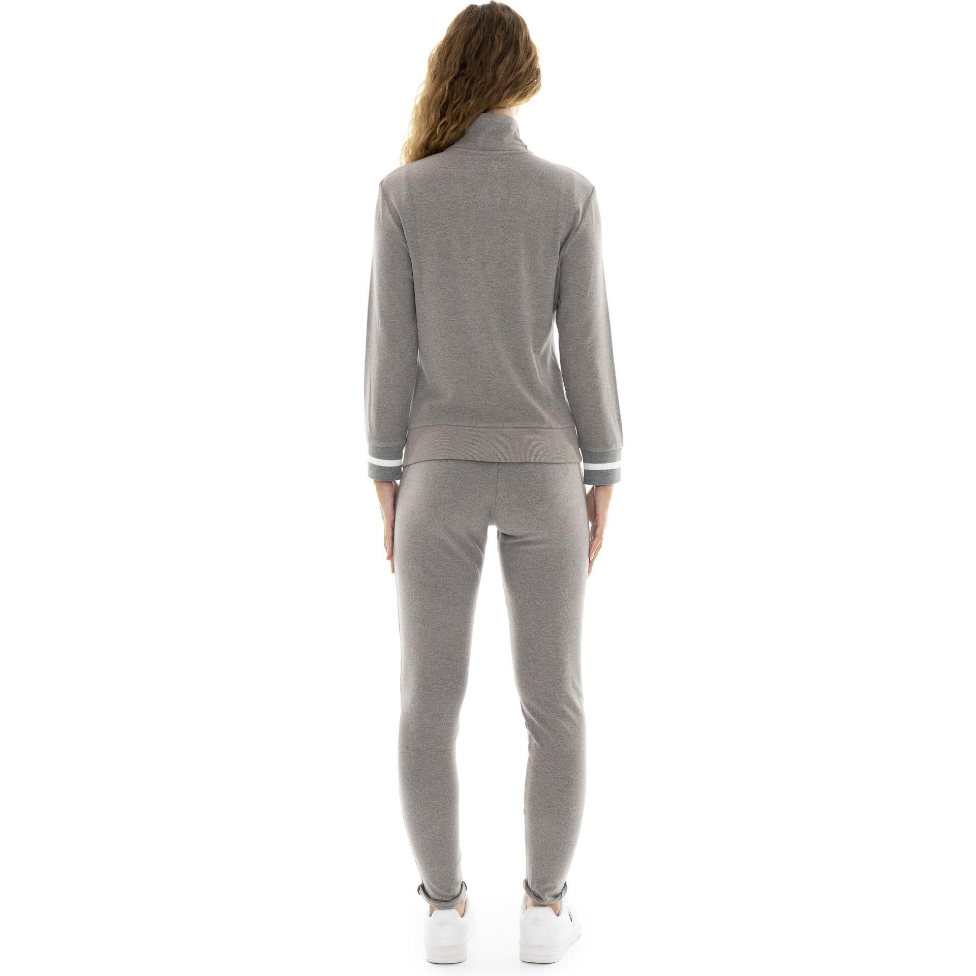 Chándal de invierno de mujer "Relaxed" con cuello y cremallera