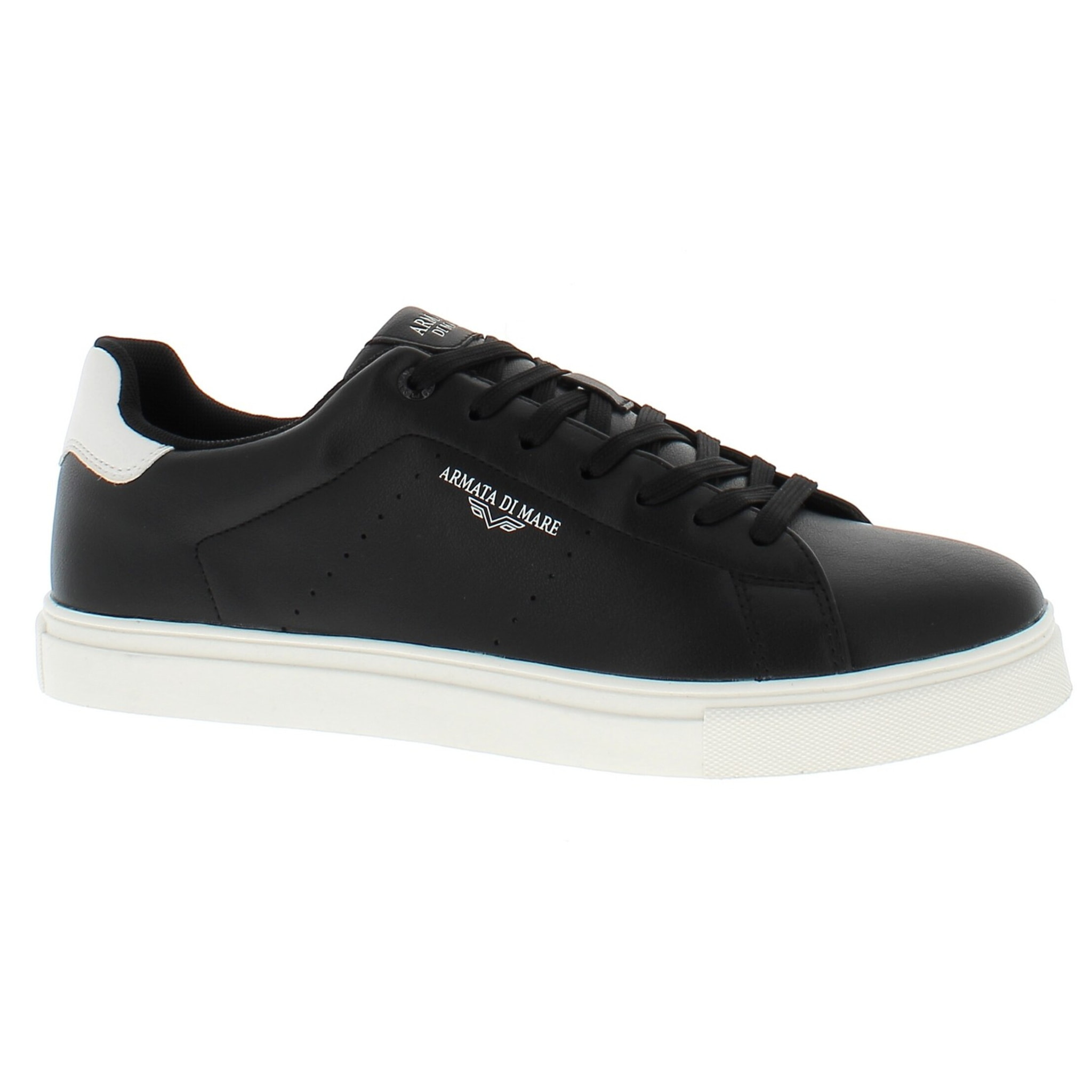 Armata di Mare Scarpe Uomo Sneakers Casual Stringate con Soletta Rimovibile in Memory Foam AMU 1D933 Black