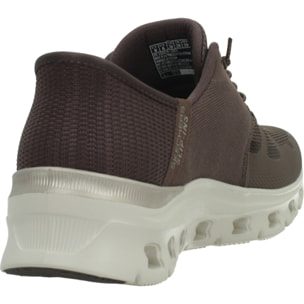 Sneakers De  Mujer Glide-step Pro Radiant Stri Marron