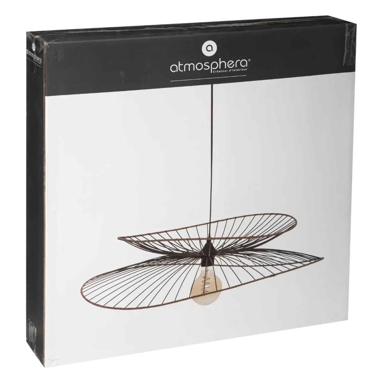 Suspension "Alara" métal noir D70cm