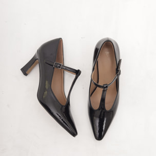 T-BAR CON TACCO NERO