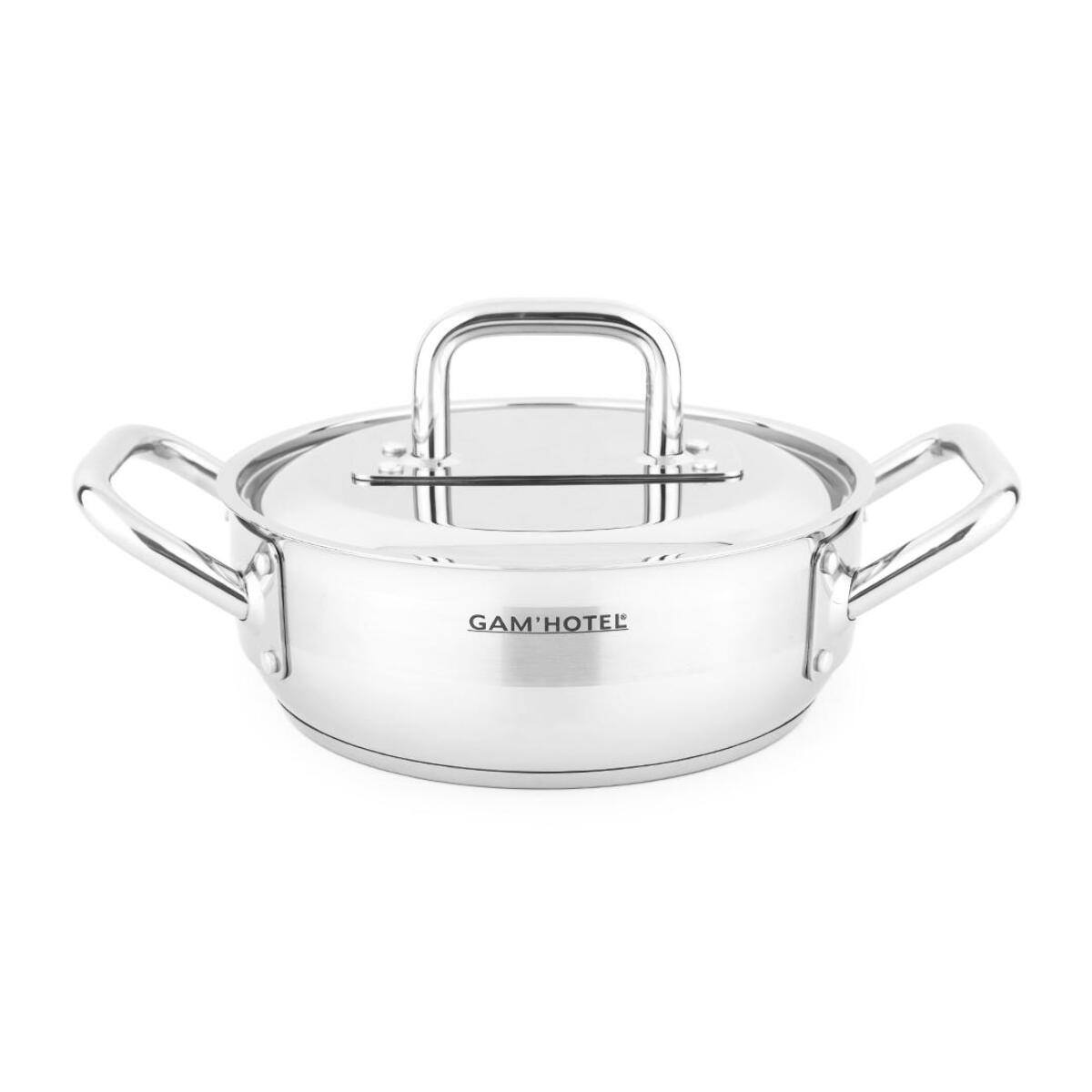 Faitout inox 24x8,5cm induction