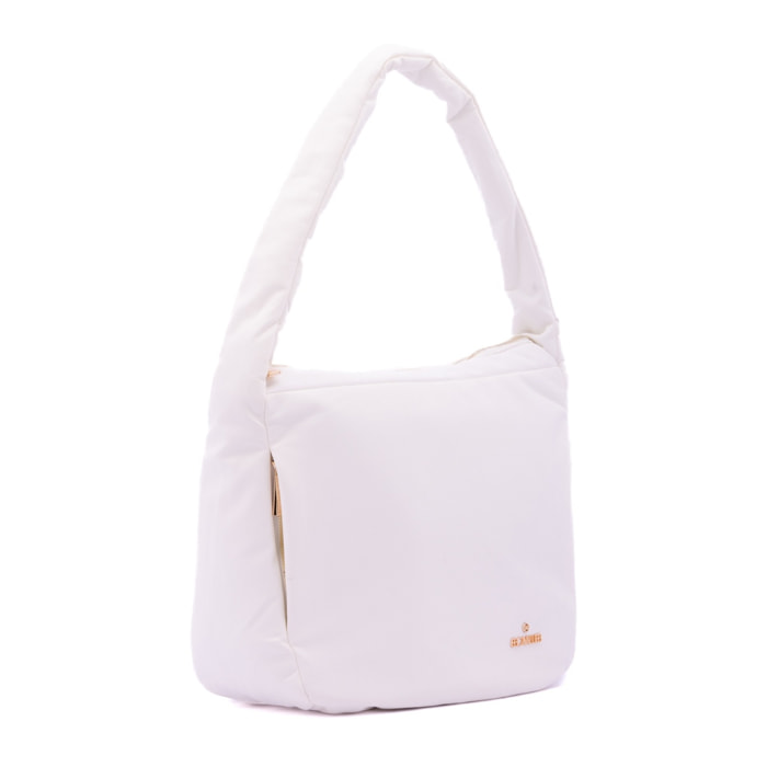 Borsa a spalla da donna - Modello False - 100% Tessuto - 33.0 x 30.0 x 12.0 cm