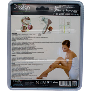 Multi-treatment beauty massager