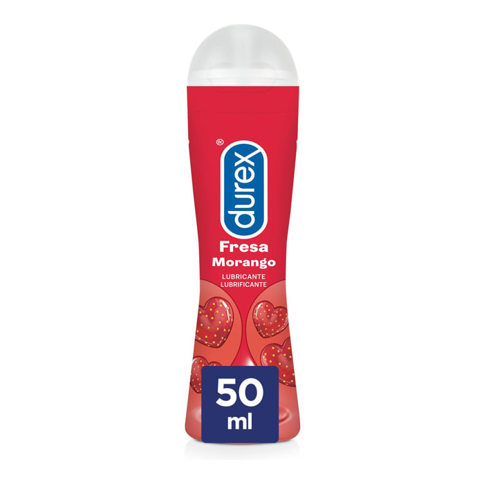 LUBRICANTE ÍNTIMO CON SABOR A FRESA - 50 ML