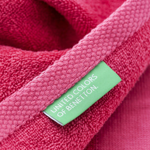 Toalla de baño 50x90cm 100% algodón 450gsm en color rosa - suave, absorbente y secado rápido