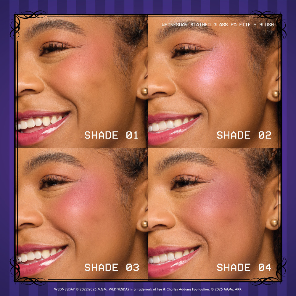 NYX Professional Makeup x Mercredi, Palette Blush