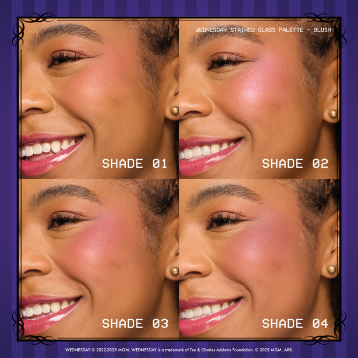 NYX Professional Makeup x Mercredi, Palette Blush