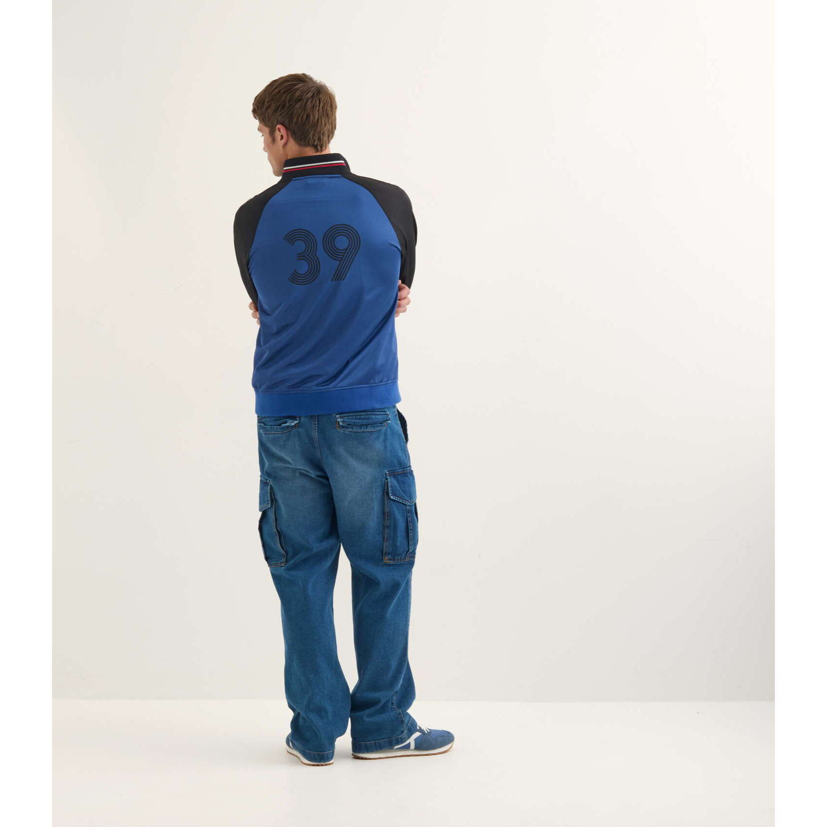 Chaqueta MUNICH Scudetto streetwear hombre de poliéster multicolor