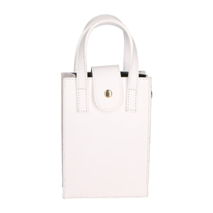 Borsa a mano da donna - Modello Giusi - Vera pelle - 19.0 x 13.0 x 5.0 cm