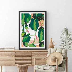 Poster green touch Affiche seule