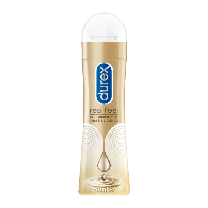 Durex Real Feel Pleasure Gel Lubrificante Intimo Effetto Vellutato 50ml