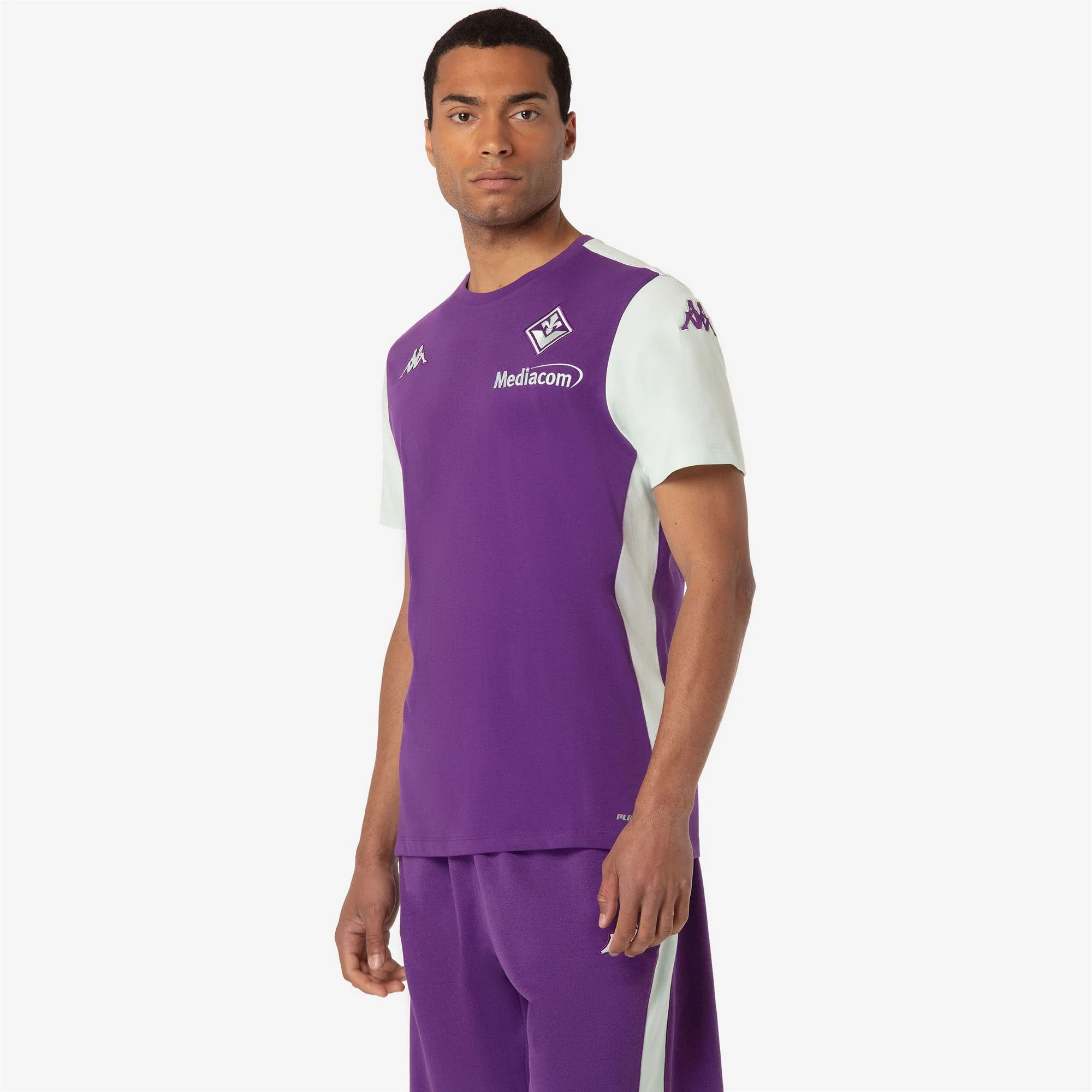 Kappa - T-Shirts & Top Uomo Viola - Aybat 8 Fiorentina