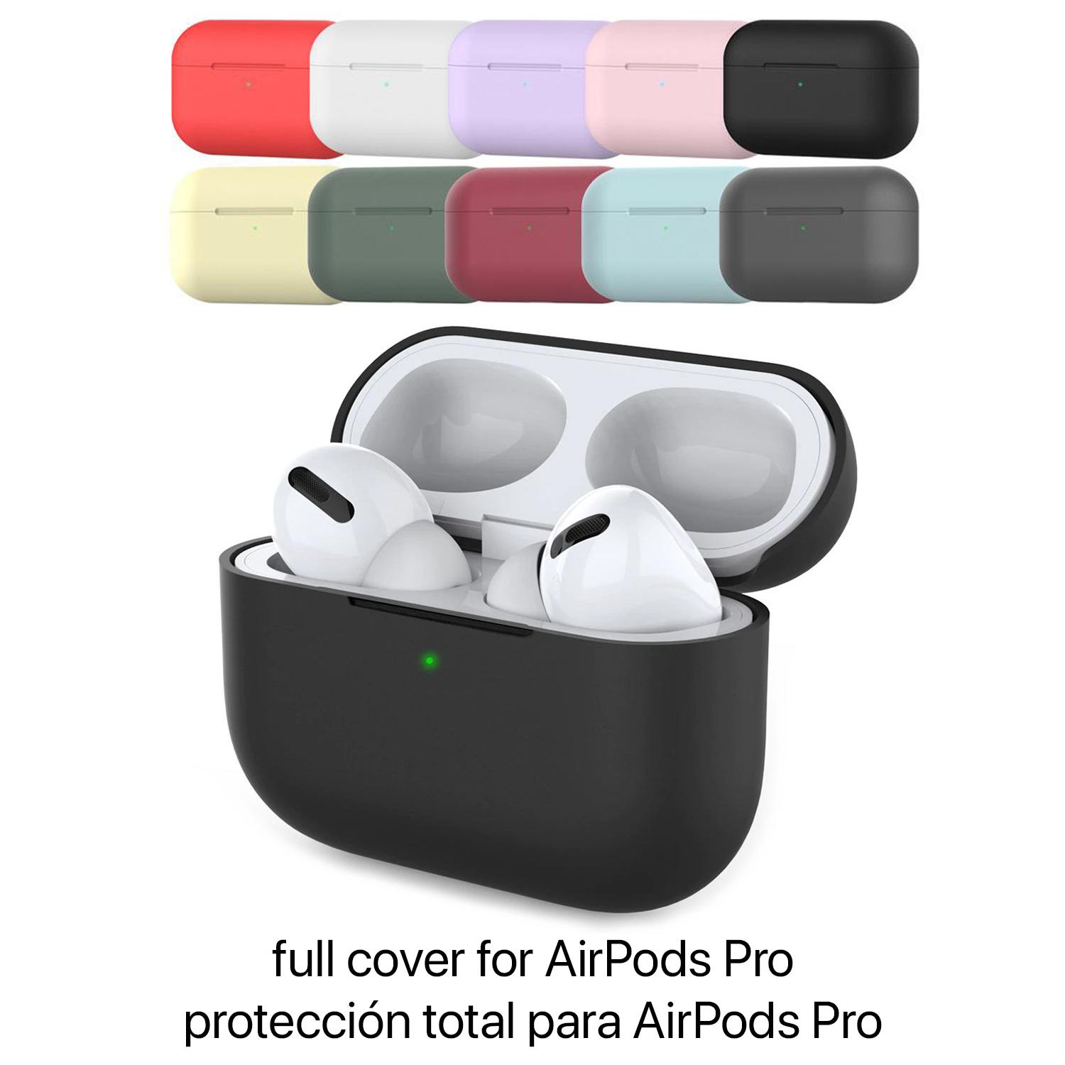 Funda de silicona para base de carga de AirPods Pro