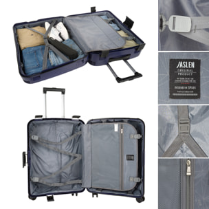 Maleta Pp Mediana Jaslen Orleans Azul Marino