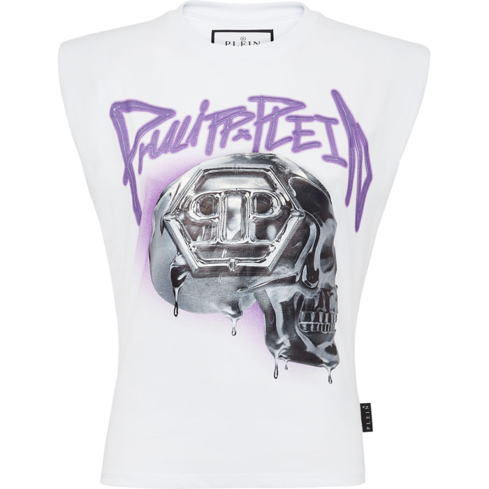 PHILIPP PLEIN Tank Top SKULL