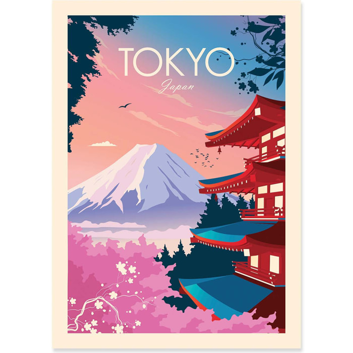 Affiche - Tokyo Version 2 - Studio Inception