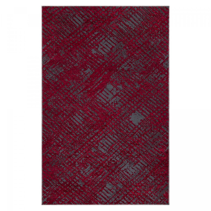 Tapis kilim Piro tissé en relief aspect 3D