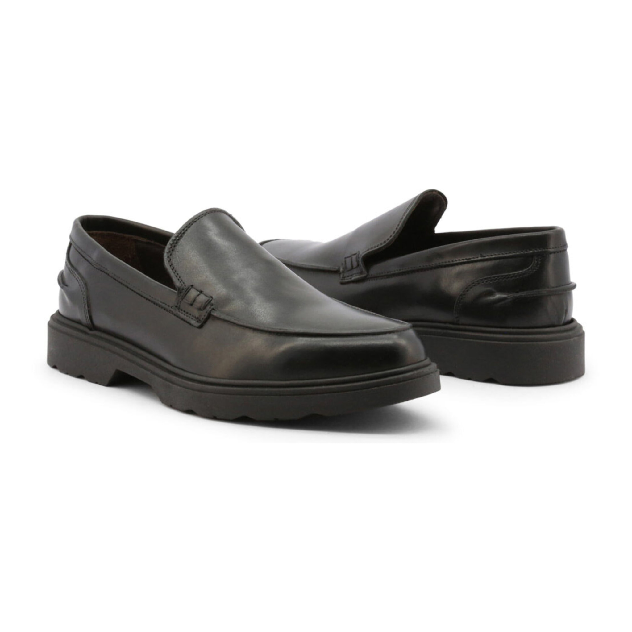 Zapatos Loafers para Hombre - Duca di Morrone Brenno Leather Black